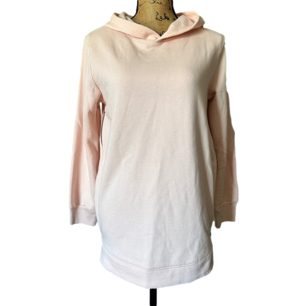 New Isabel Maternity Peach Sweatshirt Pullover‎ Hoodie size XS